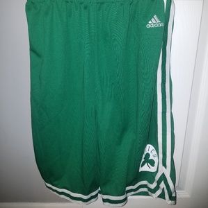 Boys celtics basketball shorts